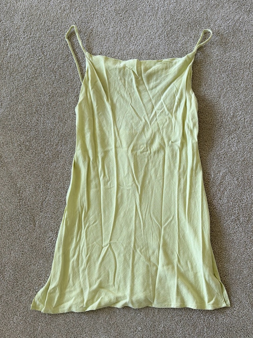 Pastel Green Slip Dress